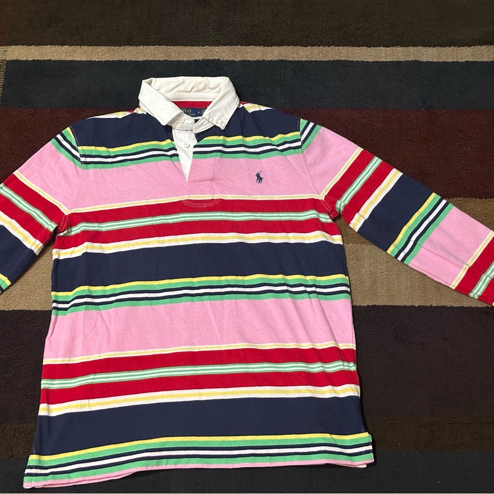 Ralph Lauren striped polo rugby